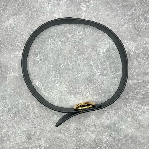 NWT Fendi Vitello Liberty F is Fendi Bi-Color Reversible Belt Black Pink Leather - Picture 12 of 15